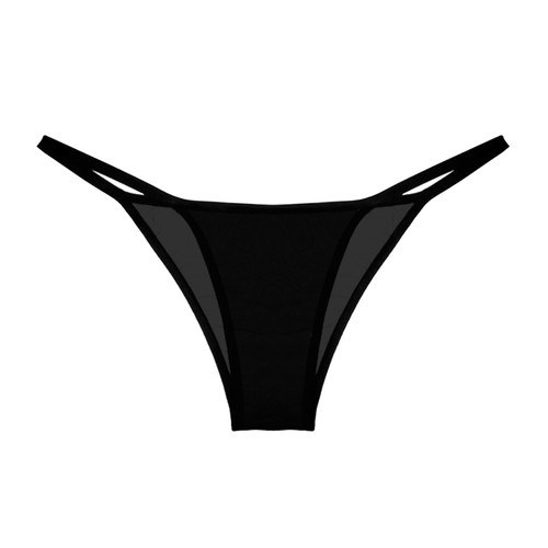 Women Underwear Thongs Briefs T back Sexy Panties Mesh G-string Lingerie - - Picture 6 of 21