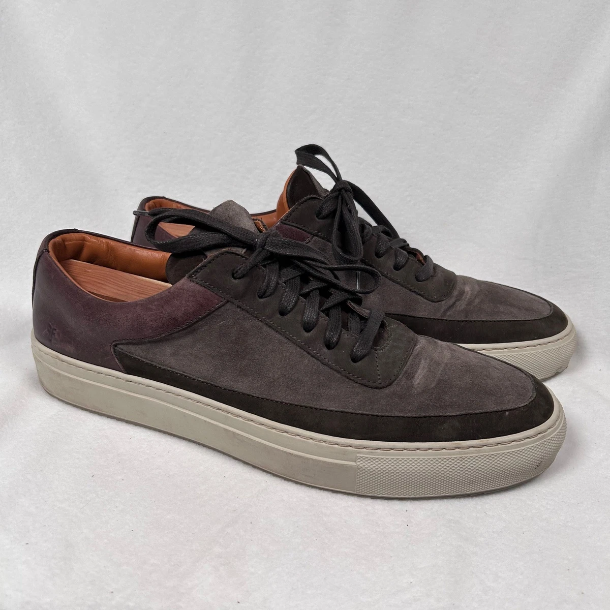 Frye dark gray men’s leather sneakers size 10. Fits like an 11 Vintage FRYE Black Leather Harness Western Work Biker Boots  main image 2