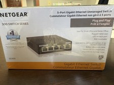 NETGEAR GS305-300PAS 5Port Gigabit Unmanaged Network Switch