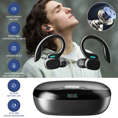 Mpow Bluetooth Kopfhörer In Ear Kopfhörer TWS Hi-Fi Ohrhörer 160 Std Spielzeit