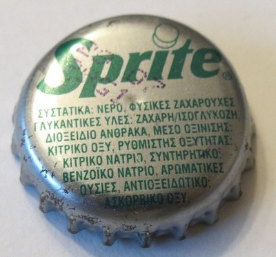 Greece     Sprite    kronkorken, caps , capsule chapas