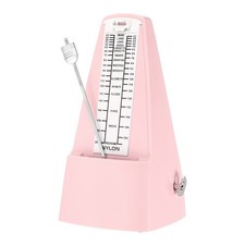 Mechanical Metronome with Metal Movement for Piano Guitar,Pink