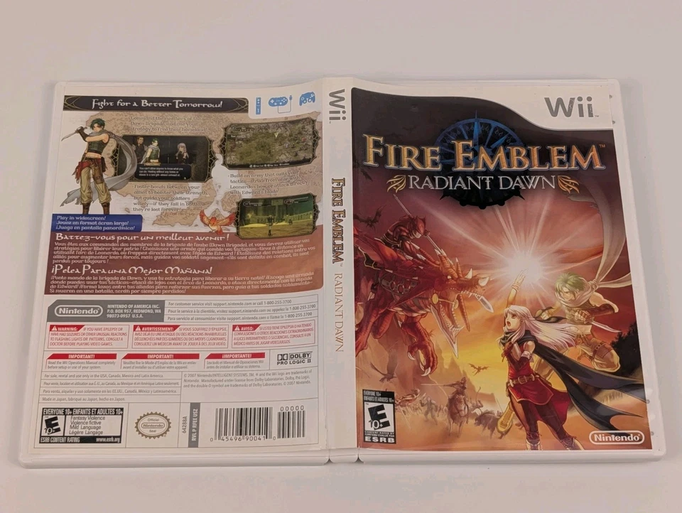 Fire Emblem: Radiant Dawn (Nintendo Wii, 2007)➡️CIB - Tested - Near Mint 📀! - Image 4 of 4