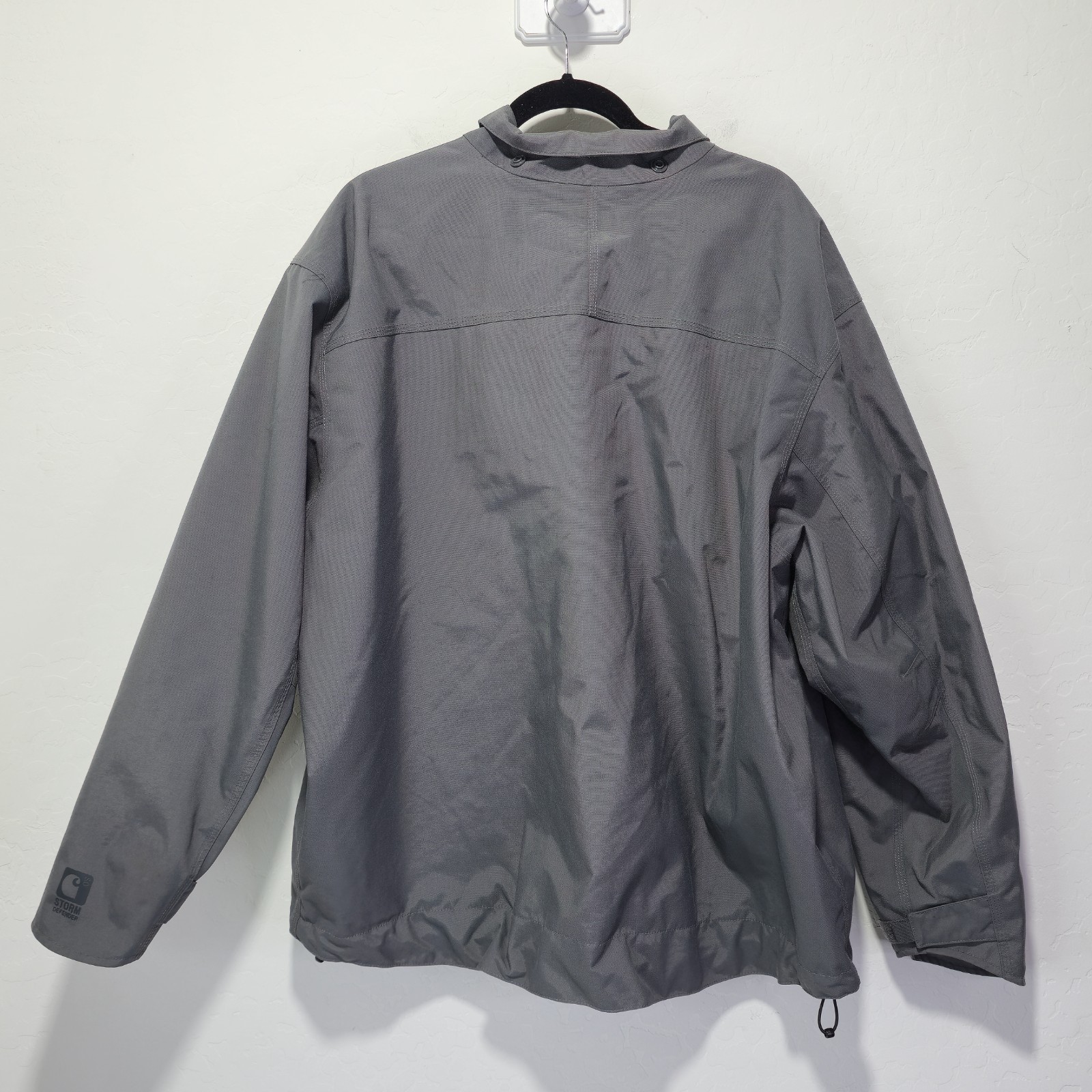 Cahartt Shoreline Waterproof Breathable Jacket Grey Men's 2XL REGULAR thumbnail 6