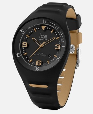 Ice-Watch ICE 018947 P. Leclercq black beige Medium Herrenuhr schwarz neu K18
