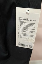 Lululemon Black Dance Studio Mid Rise Jogger ...