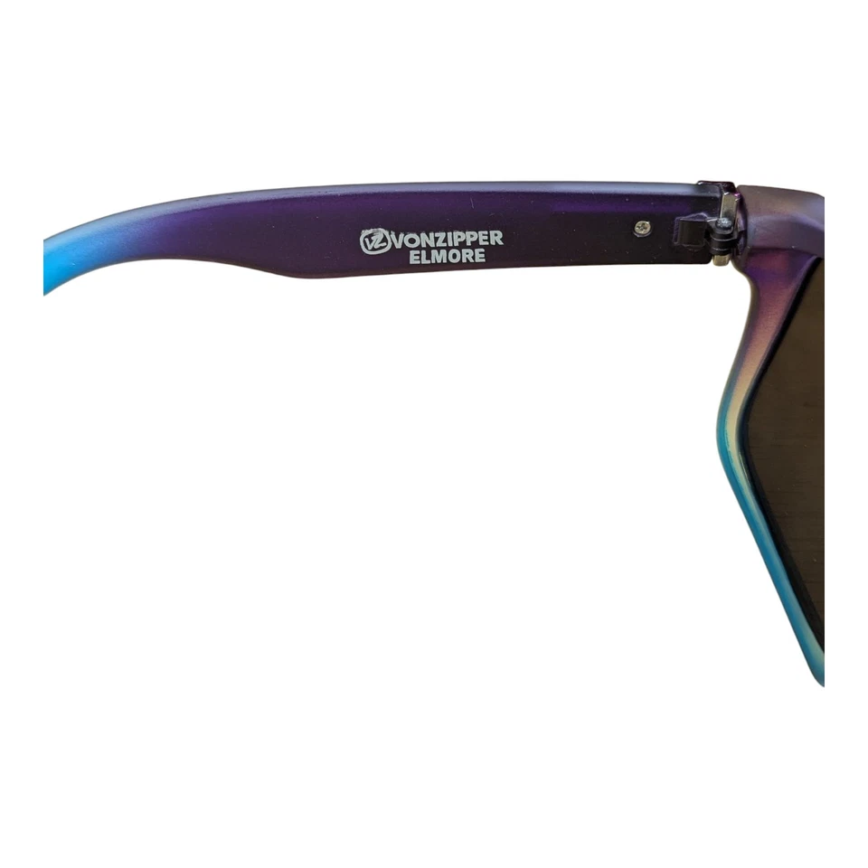 Von Zipper Elmore Sunglasses Purple Blue with Gold Lenses Beach Surf Vonzipper - Image 3 of 4
