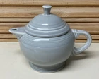 FIESTA Ware  2 Cup Teapot PEARL GRAY Retired Color 1998-2001