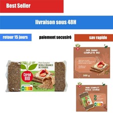 Pain complet bio seigle graines de courge Céréal Bio 500 g