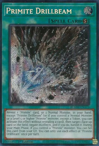 Primite Drillbeam - BLMM-EN173 - NM - Secret Rare - 1st ed - Yugioh