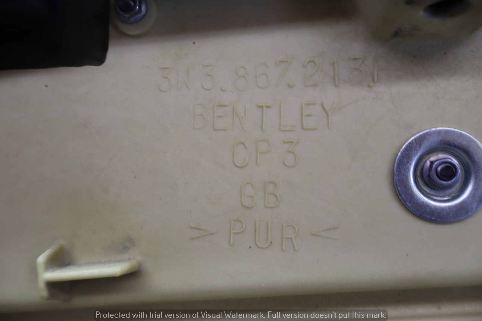 Bentley Continental GT 2003-2010 Front Left Side panel Black