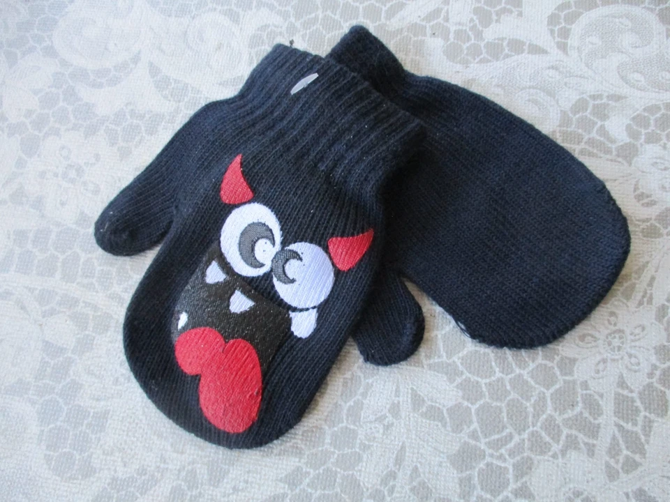 Baby Handschuhe Fäustlinge "Teufelchen"