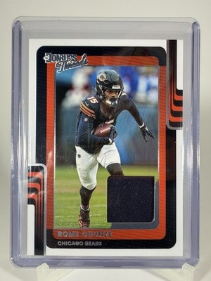 2025 Panini Donruss - Donruss Threads Rome Odunze #DTH-ROE (MEM)