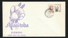 Canada #422, 1965 5¢ Manitoba Provincial Emblems ARC cachet FDC