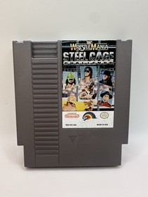 WWF WrestleMania Steel Cage Challenge NES - CIB with Poster and inserts
