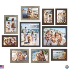 Collage Picture Frames Set of 10 - 2x 8x10, 4x 5x7, 4x 4x6 - Wall Decor