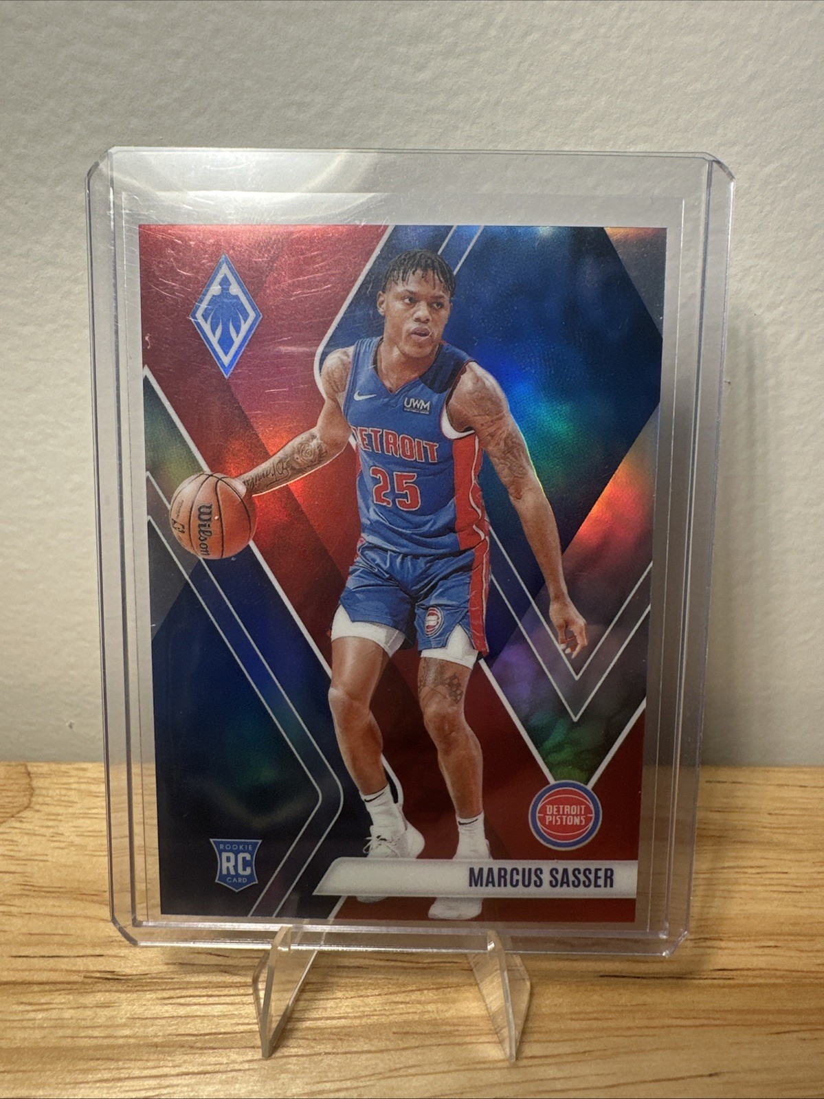 2023-24 Panini Phoenix - Rookies Marcus Sasser #263 Red /199 (RC)