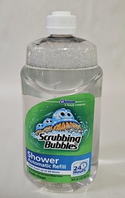 Scrubbing Bubbles Automatic Shower Cleaner Refill FRESH CLEAN 34 fl oz NEW