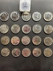 1967 Kennedy SMS Half Dollar 50c Roll 20 coins $10 Face