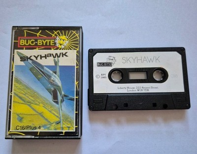 Sky Hawk Commodore C16 Plus 4 Spiele Bug Byte getestet 