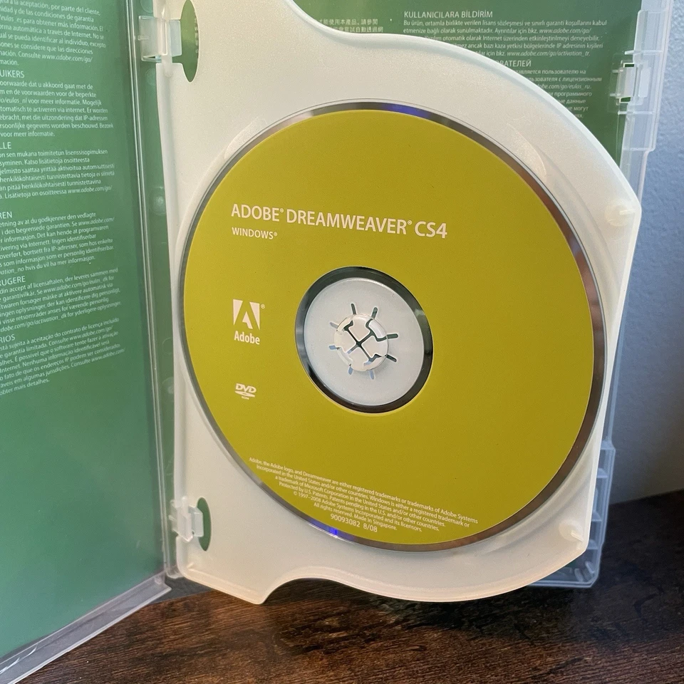 DREAMWEAVER CS4 for Windows Adobe Dream weaver web development html software - Image 2 of 4