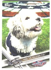 2017 Topps Opening Day Mascots #M-21 HANK  The Ballpark Pup Brewers