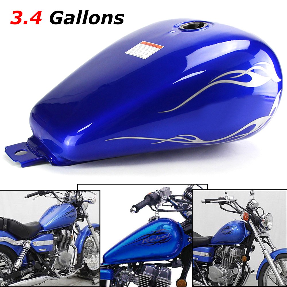For Honda Rebel 250 CMX250C 3 Styles Motorcycle Fuel Gas Tank 3.4