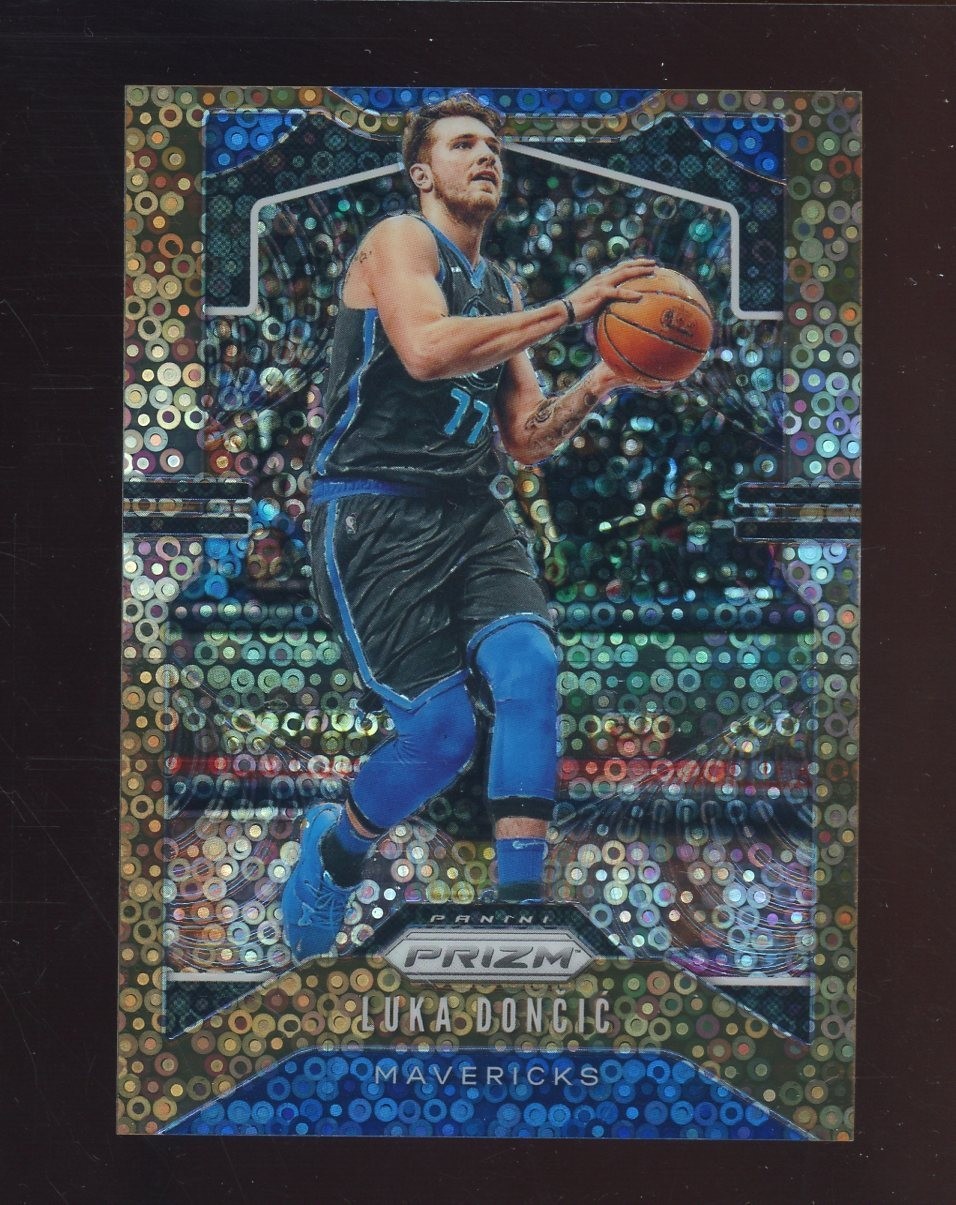 2019-20 Panini Prizm Bronze Fast Break #75 Luka Doncic Mavericks 7/20