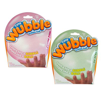 Tiny Wubble Bubble Ball Go Green + Power Pink (SET of 2) NEW