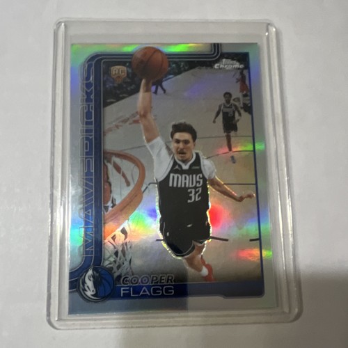 2025-26 Topps Chrome Update Refractor Cooper Flagg Basketball Rookie Card
