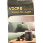 Ceramic Fan Heater 1500W Portable Space Heater Indoor Timer VOCRS PTC-903B