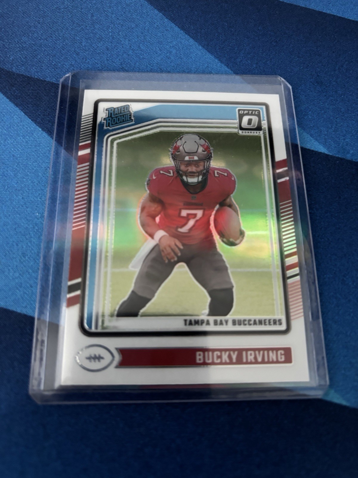 2024 Panini Donruss Optic - Rated Rookie Bucky Irving #216 Holo Prizm (RC)