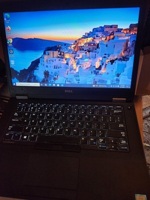Dell Latitude E5470 i5-6300U 8GB RAM 256 SSD Backlit Keyboard Win 10 +Batt No AC
