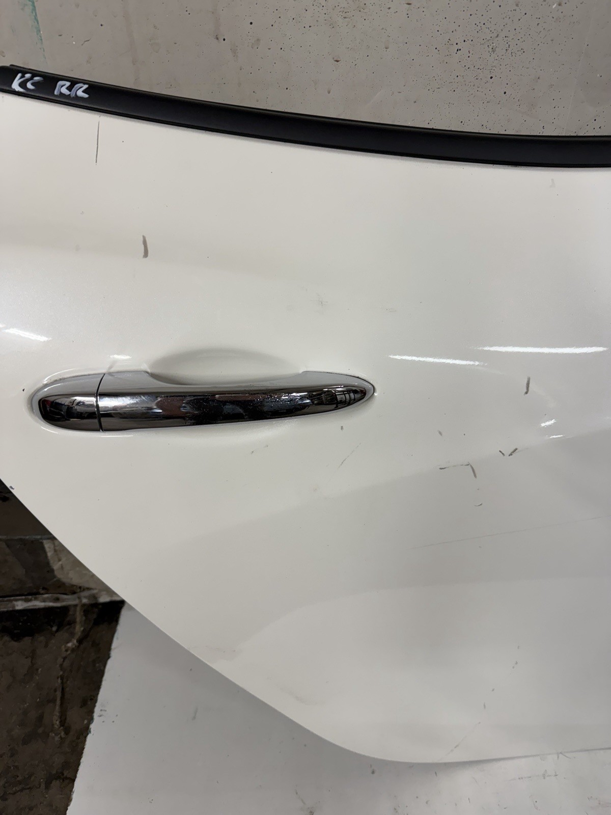 2014 - 2024 MASERATI GHIBLI REAR RIGHT PASSENGER SIDE DOOR SHELL OEM WHITE 