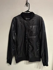 Smartwool Mens Large Smartloft 120 Bomber Jacket Black 