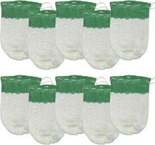 10Pcs Propane Lantern Mantles String Tie Lantern Mantles for Outdoor Camping Lan