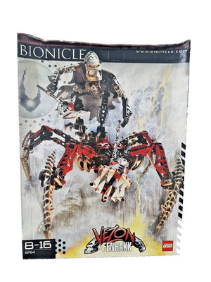 LEGO Bionicle Vezon & Fenrakk 8764 Titans Warriors Voya Nui Piraka Vintage 2006