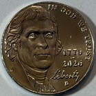 2026 P&D SEMIQ 4-COIN SET (2) JEFERSON NICKELS & (2) LIBERTY DIMES FROM US MINT — photo 6