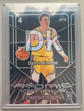 Dalton Knecht Atomic Initials /125 - 2025 Obsidian Basketball (RC)