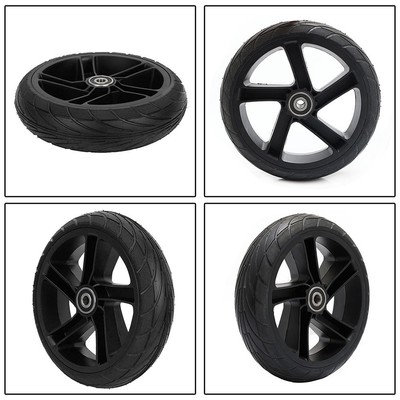 Premium 8 Zoll Vollgummireifen f??r Ninebot ES1ES2ES3ES4 EScooter Hinterrad