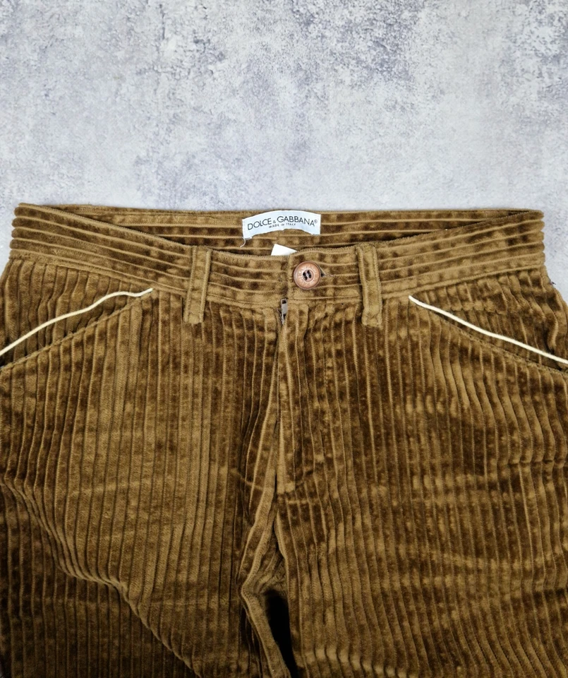 Pantalones para mujer Dolce&Gabbana vintage de lujo Y2K raros Italia clásicos talla 44 Foto 4 de 4
