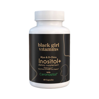 Black Girl Vitamins Inositol - Weight Loss & Nutrition Support - 60 Caps