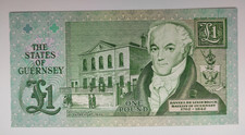 1 Pound Guernsey 1991 P.52b Great Britain UNC Paper money