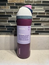 Owala 24oz FreeSip Stainless Steel Water Bottle - Wacky Wildberry