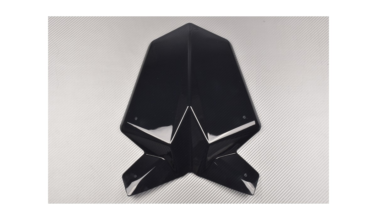 Bulle fumée double courbure délectable pour bulle aérodynamique KTM Duke