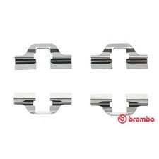 Zubehörsatz Bremsbeläge für VW Corrado 53I EOS 1F7 Golf 2 19E 4 1J1 1J5 | 242