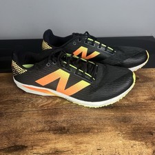 New Balance FuelCell XC7 V5 Men  s Size 12 Black Lime Glo Orange Running Shoes