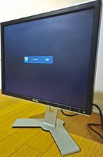 TESTED Dell 2007FPb 20" Retro UltraSharp LCD Monitor  Stand 1600x1200 DVI USB