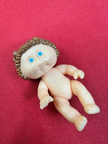 VTG Collectible OAA Mini Cabbage Patch Kids Baby Doll Poseable 3 In Figure
