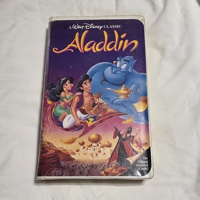 Walt Disney's The Classics Collection Aladdin Black Diamond (VHS, 1993, #1662)